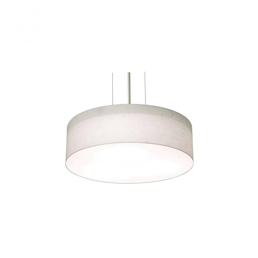 Anton 15'' LED Pendant - BK and LW