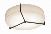 AFX Lighting, Inc. APF1524LAJUDES-JT - Apex 17'' LED Ceiling - Espresso Finish - Jute Shade