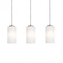 AFX Lighting, Inc. LEOP04MBSNLNR3 - Leo 36'' 3 Light Linear Pendant - SN