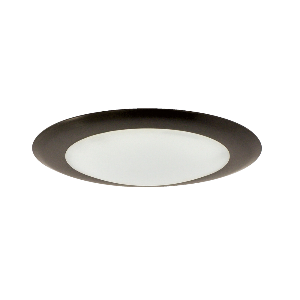 6" AC Opal LED Surface Mount, 1150lm / 16.5W, 2700K, Bronze finish