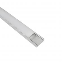 Nora NATL2-C24A - 4' Shallow Channel for COB Tape Light, Aluminum Finish