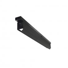 Nora NTE-LIN4VISB - 4-ft Visor for T-Line Linear LED Track Head, Black