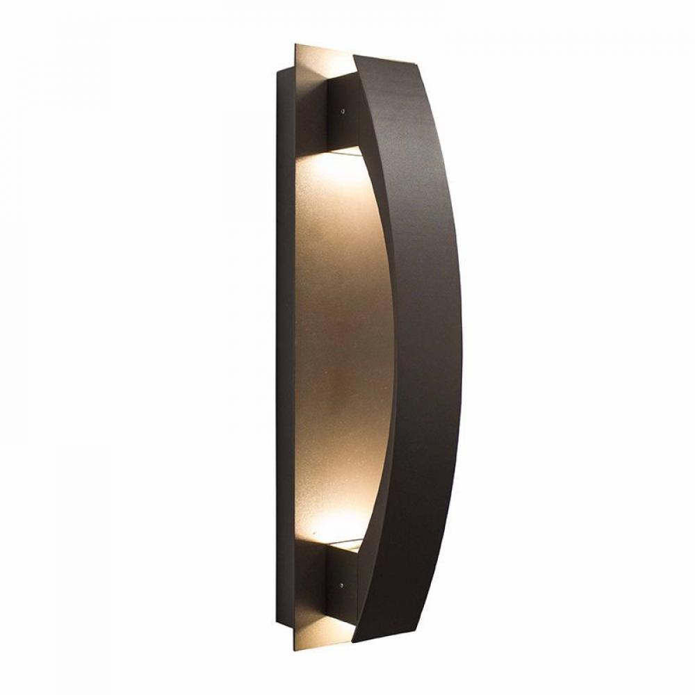 CRE-01-BR + CRE-EGN-30K-BR
LED WALL SCONE, LUNETTE, 3000K, BRONZE FINISHED