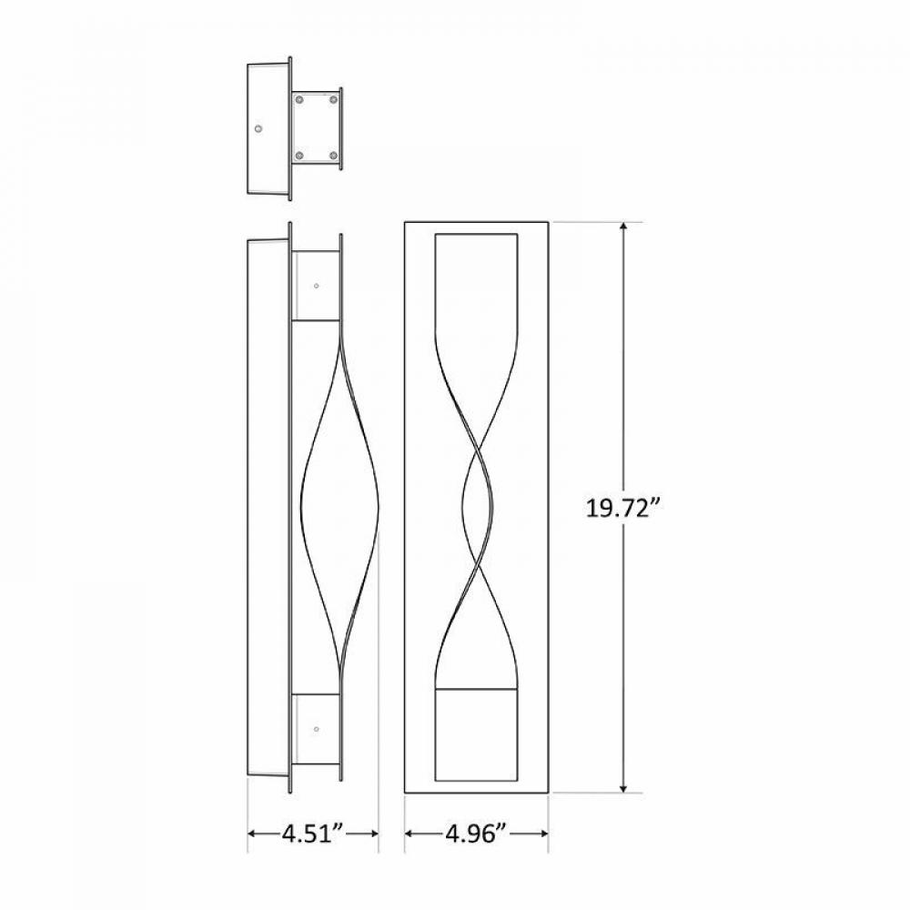 LED WALL SCONCE LIGHT