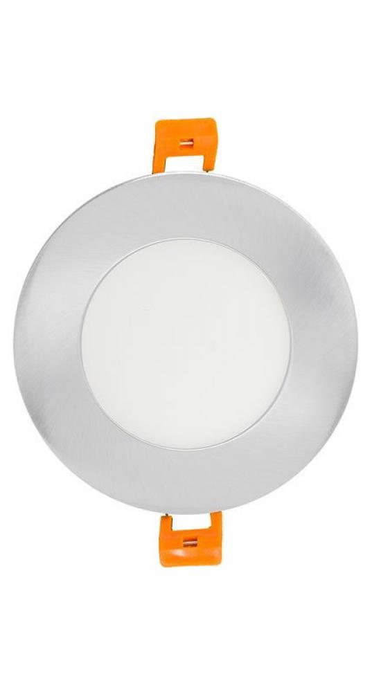 3"" ROUND MULTI-COLOR TEMP. SLIM RECESSED LIGHT, 6W, 400LM, 2700K 3000K 3500K 4000K 5000K