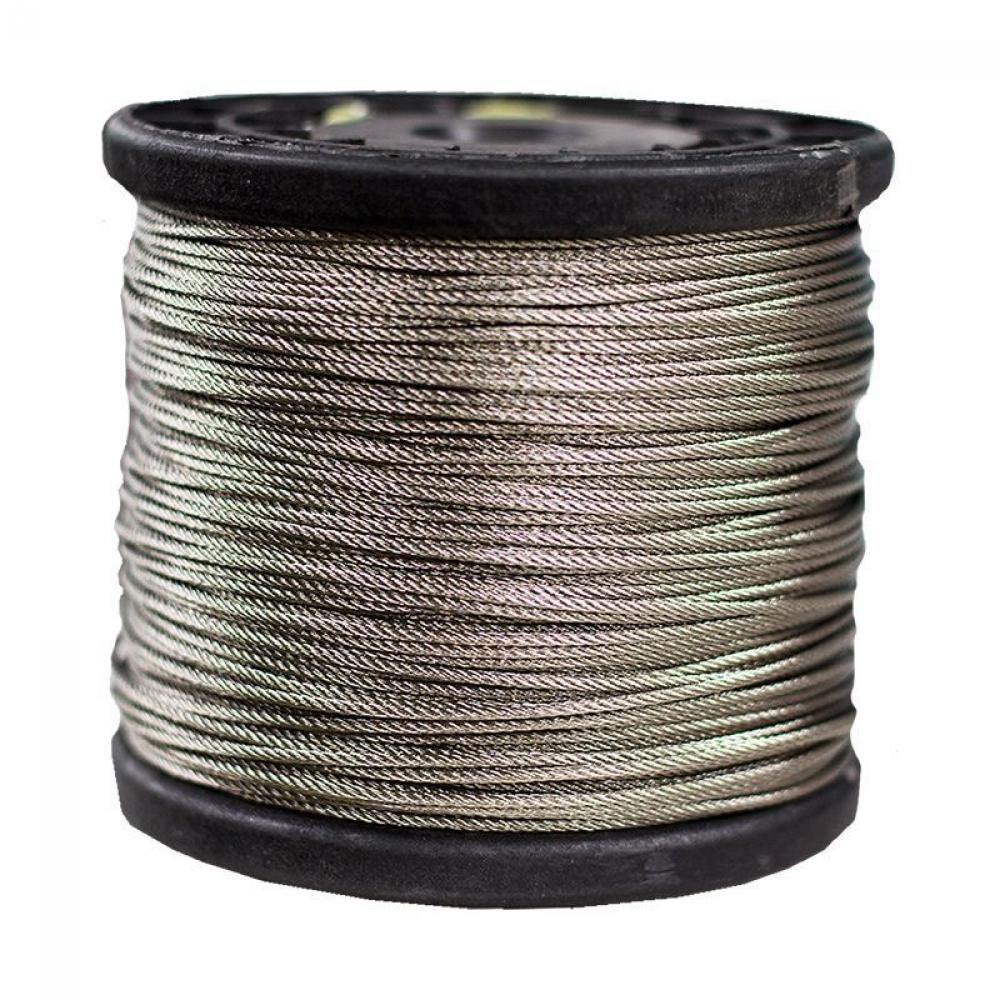 1/16in 100FT ROLL STEEL AIRCRAFT SUSPENSION CABLE