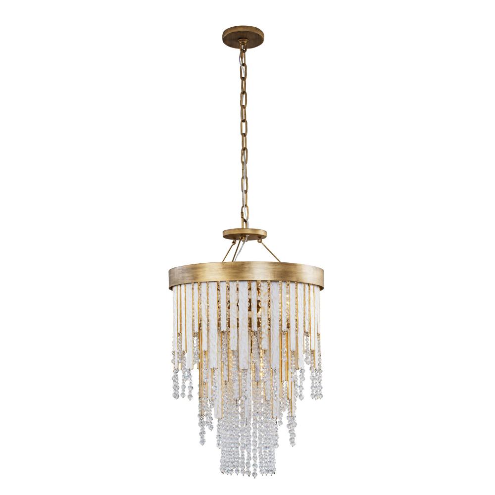 Lafayette 4-Lt Chandelier - Havana Gold