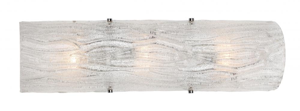 Brilliance 3-Lt Sconce Fixture - Chrome