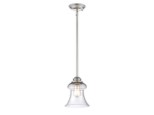 Savoy House 7-4132-1-109 - Vintage 1-Light Mini-Pendant in Polished Nickel