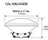 10 watt Xenon single contact, bayonet base (E