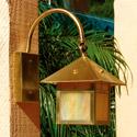 Brass Wall Lantern