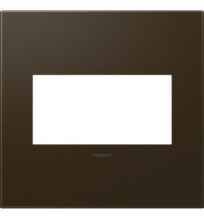 Legrand AWP2GBR4 - adorne® Bronze Two-Gang Screwless Wall Plate