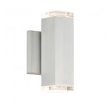 WAC US WS-W61808-AL - BLOCK Outdoor Wall Sconce Light