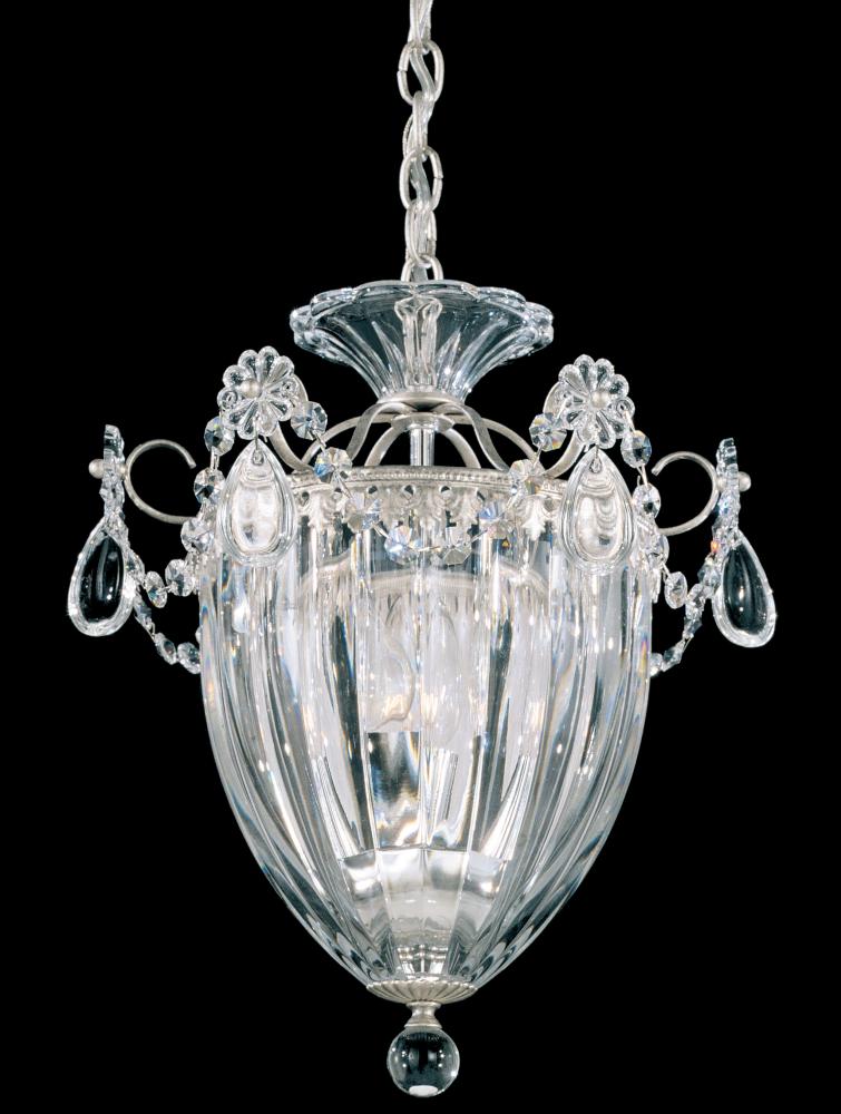 Bagatelle 3 Light 120V Mini Pendant in Heirloom Gold with Heritage Handcut Crystal