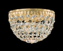 Schonbek 1870 1558-40O - Petit Crystal 3 Light 120V Flush Mount in Polished Silver with Optic Crystal