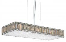 Schonbek 1870 2274O - Quantum 23 Light 120V Pendant in Polished Stainless Steel with Optic Crystal