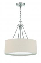 Craftmade 56593-BNK - Duke 3 Light 18" Pendant in Brushed Polished Nickel