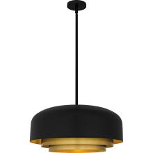 Quoizel FRK2822MBK - Frankie 4-Light Matte Black Pendant