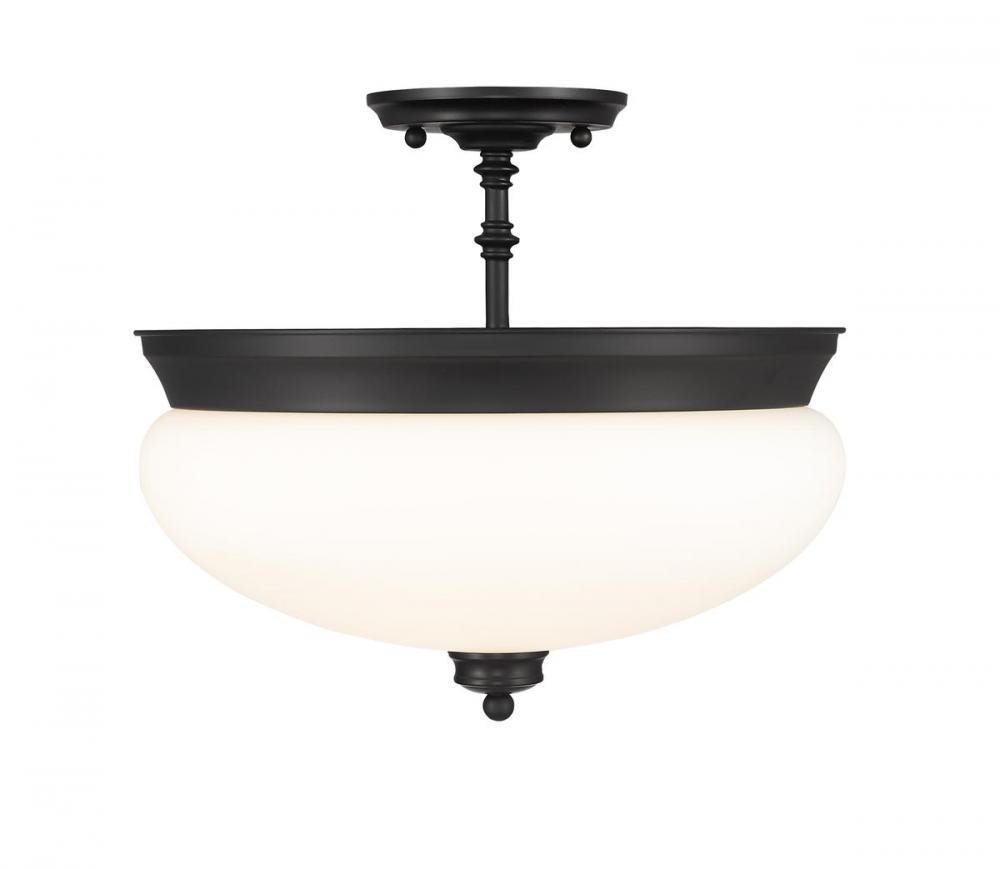 3 Light Semi Flush Mount