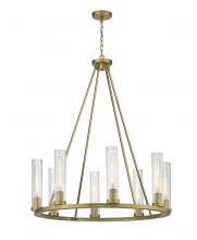 Z-Lite 3031-8RB - 8 Light Chandelier