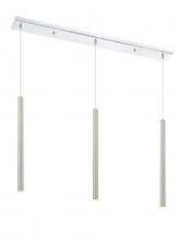 Z-Lite 917MP24-BN-LED-3LCH - 3 Light Linear Chandelier