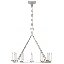 Visual Comfort & Co. Signature Collection CHC 5172PN - Darlana Medium Single Ring Chandelier