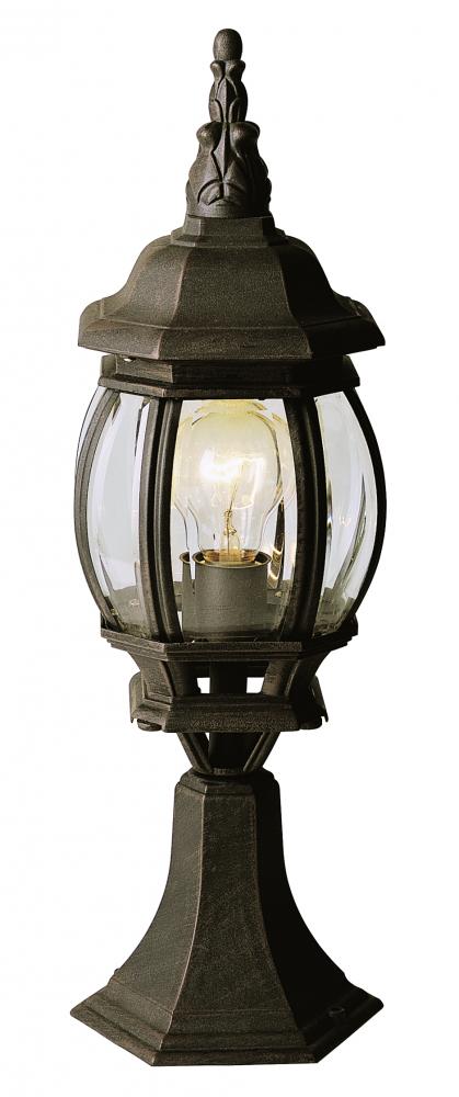 Francisco 20.5" Postmount Lantern