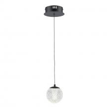 Trans Globe MDN-1632 BK - SunBurst 1 - Light LED Pendant