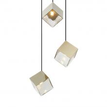 Matteo Lighting C30503CG - Cube Pendant