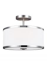 Generation Lighting SF335SN/CH - Semi-Flush Mount