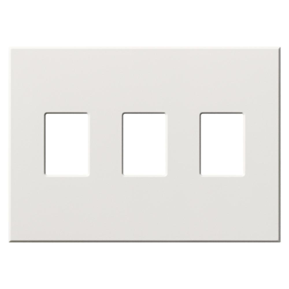 VAREO WALLPLATE 3GNG WHITE