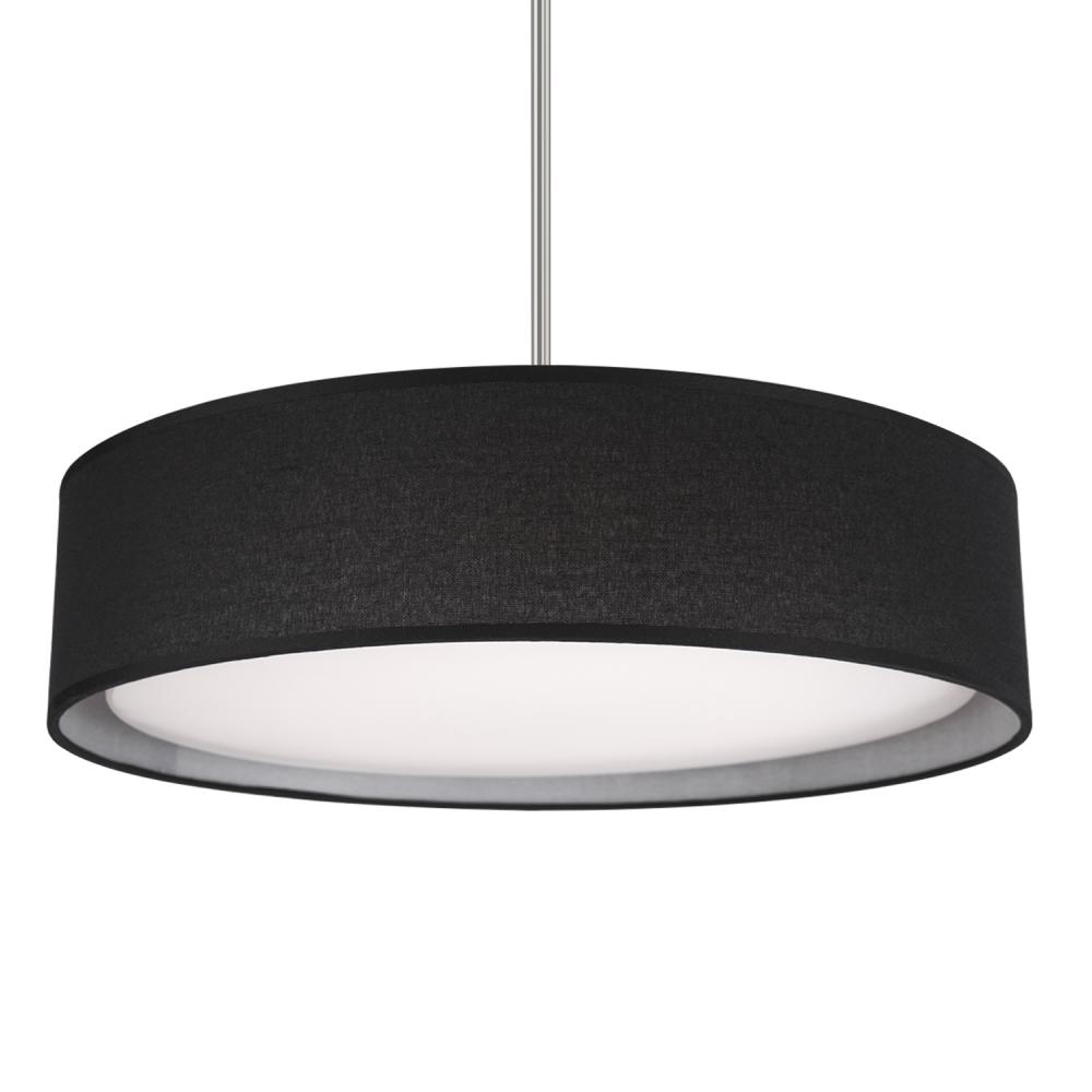 Dalton 20-in Black LED Pendant