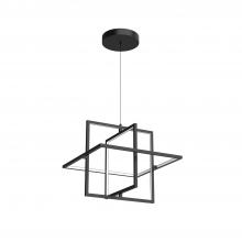 Kuzco Lighting Inc PD16320-BK - Mondrian 20-in Black LED Pendant