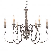 Terracotta Lighting H9113-6 - Cadenza Chandelier