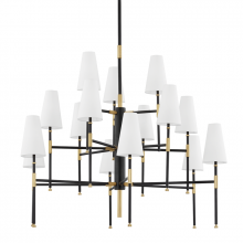 Hudson Valley 3748-AOB - 15 LIGHT CHANDELIER