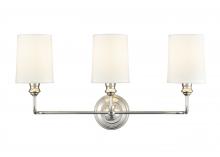 Millennium 99803-PN - Leena 3-Light Vanity Polished Nickel