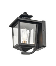 Millennium 4611-PBK - Eldrick 1-Light Outdoor Wall Sconce Powder Coated Black