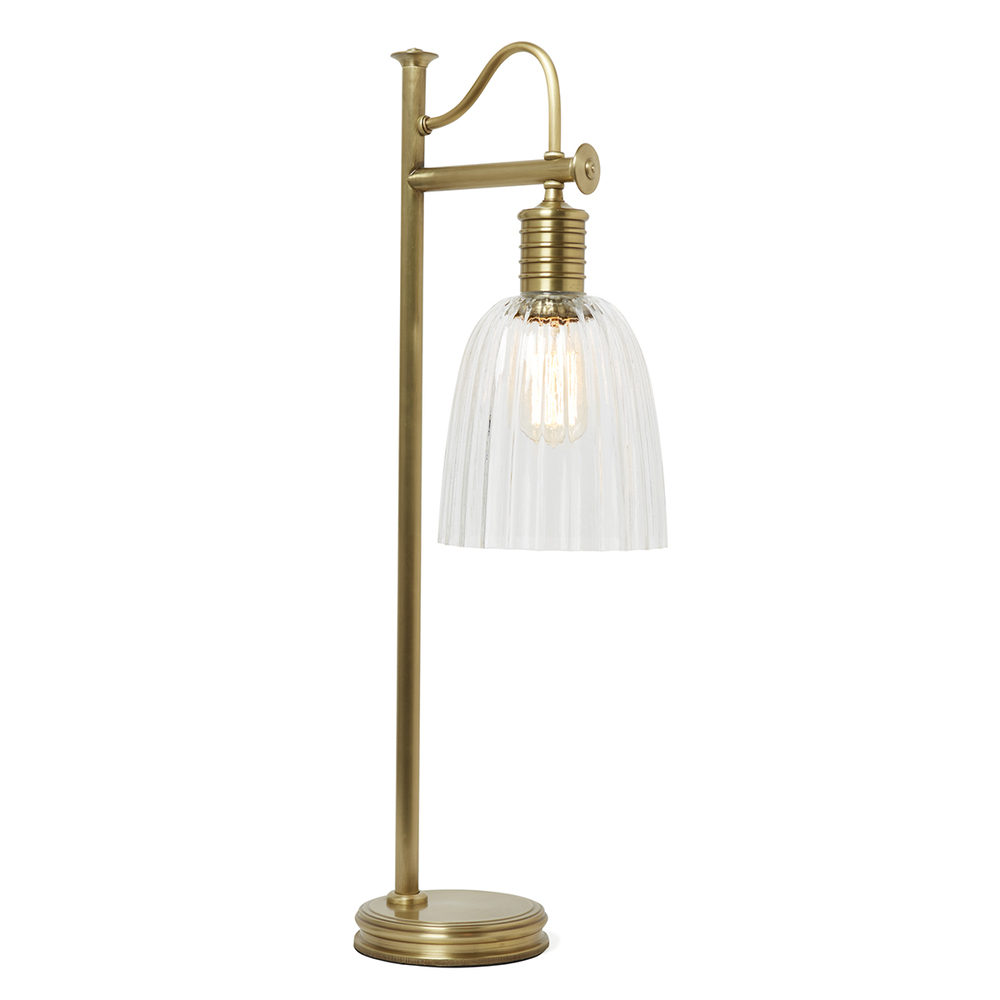 Douille Table Lamp with Glass Industrial Reading Lamp