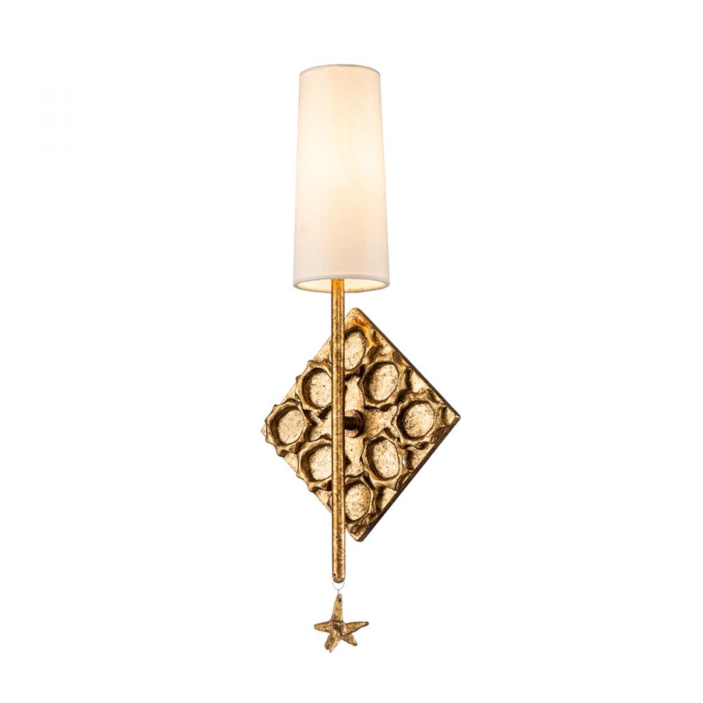 Star 1 Light Gold Sconce