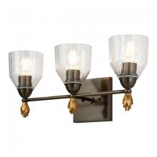 Lucas McKearn BB1000DB-3-F1G - Felice 3 Light Vanity Light