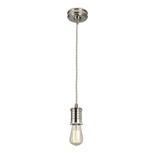 Lucas McKearn EL/DOUILLE/PPN - Douille Polished Nickel Rustic Industrial Pendant