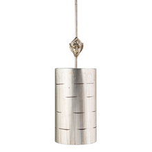 Lucas McKearn PD1051 - Fragment Silver Small mini Pendant convertible to semi flush Distressed