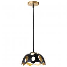 Lucas McKearn PD7369B-10 - Pebbles 10" Mini Pendant in Black