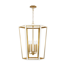 Visual Comfort & Co. Studio Collection AC1094MWTBBS - Curt Medium Lantern