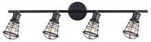 Canarm IT611A04GPH - Otto 4 Light Track Lighting, Graphite Finish