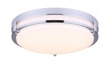 Canarm LFM112A13CH - Gilda LED Integrated Flush Mount Light, Metal Finish