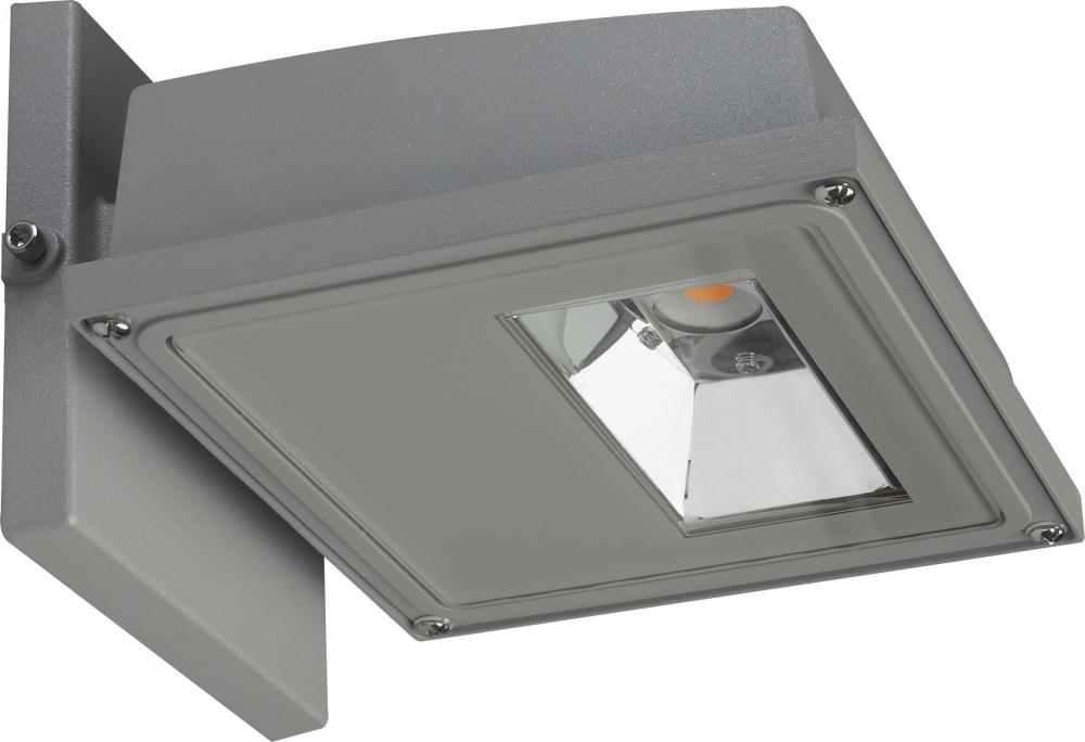 LED Wall Pack - 15W - Gray Finish 3000k - 120-277V