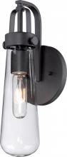 Nuvo 60/5361 - Beaker - 1 Light Wall Sconce with Clear Glass - Aged Bronze Finish - Lamp Included