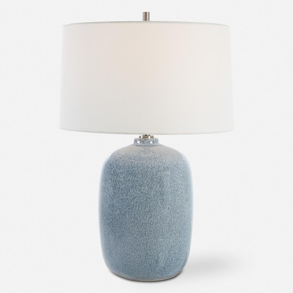 Uttermost Jubilee Sky Blue Table Lamp