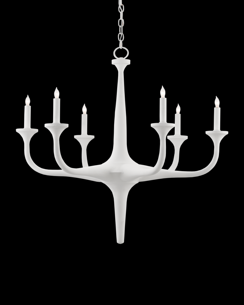 Albion White Chandelier